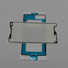 1 ensembles = 2 pièces Cadre Avant Retour Batterie Couvercle Ruban Adhésif Autocollant Pour Sony Xperia Z5 Compact Mini E5803 E5823(China)