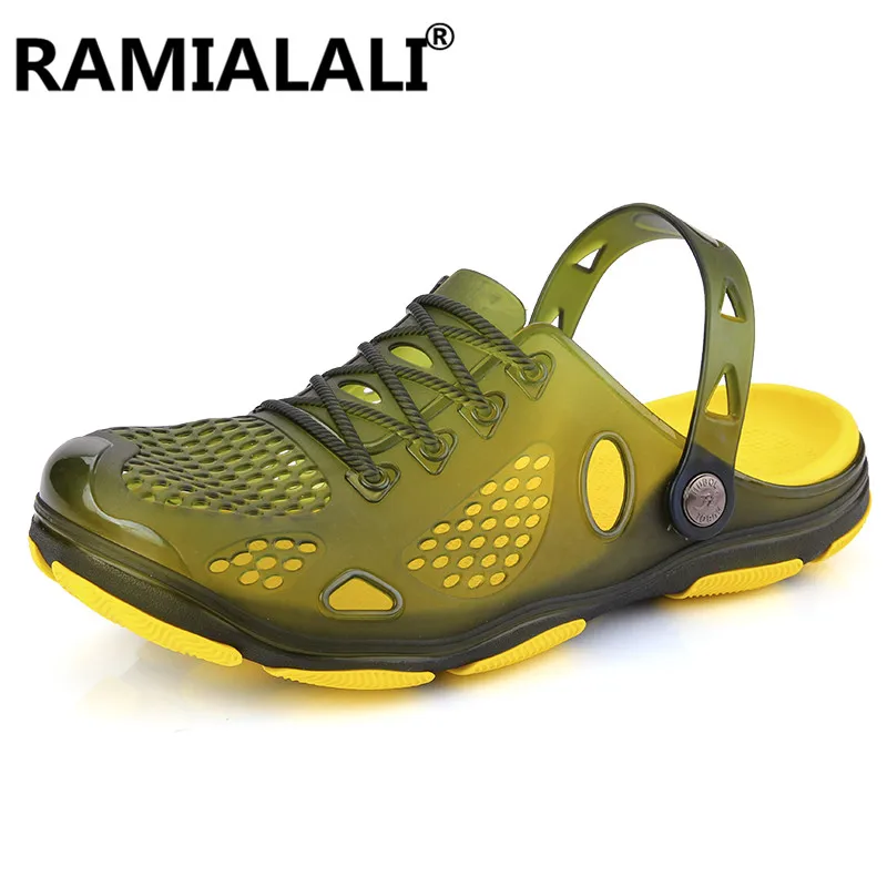 Summer Clogs Garden Sandals Men Lightweight Beach Sandals For Men Casual Water Slippers Classic EVA Lightly Men's Shoes
Summer Clogs Garden Sandals Men Lightweight Beach Sandals For Men Casual Water Slippers Classic EVA Lightly Men's Shoes