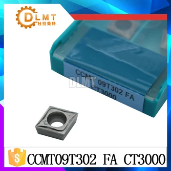 10PCS/SET CCMT09T302 FA CT3000 CNCLathe Dedicated Blade Internal Turning Tools Cermet Grade Carbide insert
10PCS/SET CCMT09T302 FA CT3000 CNCLathe Dedicated Blade Internal Turning Tools Cermet Grade Carbide insert
