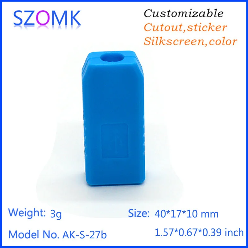 small usb plastic enclosure usb stick shell box junction box plastic housing pcb plastic box for electronics project USB small enclosure (40).jpg