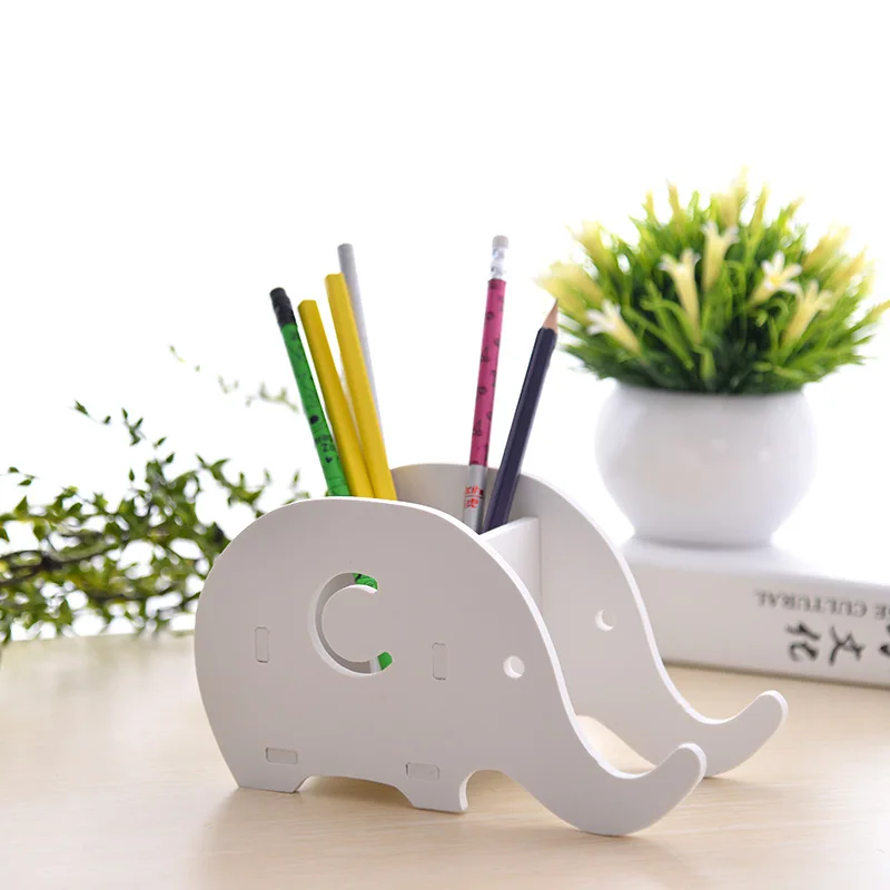 Creative 1pc pen holder Cute kawaii elephant Animal table holder mobile phone stand storage box Stationery office organizer gift
Creative 1pc pen holder Cute kawaii elephant Animal table holder mobile phone stand storage box Stationery office organizer gift
