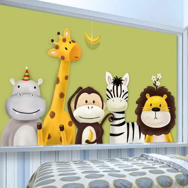 Custom Mural Wallpaper Children's Room Bedroom Cartoon Theme Animals Painted Background Pictures Wall Decor Kids Wallpaper Roll
Custom Mural Wallpaper Children's Room Bedroom Cartoon Theme Animals Painted Background Pictures Wall Decor Kids Wallpaper Roll