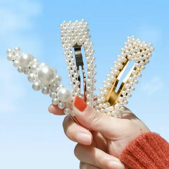 Tocona Exquisite Sweet Imitation Pearl Stripe Hair Clip For Women Girl Korean Elegant Pearl Metal Hair Clips Wedding Jewelry3289
Tocona Exquisite Sweet Imitation Pearl Stripe Hair Clip For Women Girl Korean Elegant Pearl Metal Hair Clips Wedding Jewelry3289