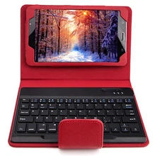 Removable Wireless Bluetooth Keyboard Case Cover For 7″ Samsung Galaxy Tab 4 7.0 T230 T231 White Black Red Pink