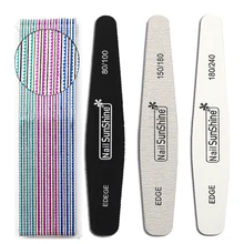 1PC 80/100/150/180/240 Formato Della Miscela Professionale Lima per Unghie Lime Punte di Arte del Manicure diamante Strumenti di Levigatura Buffer Polacco Manicure Strumenti(China)