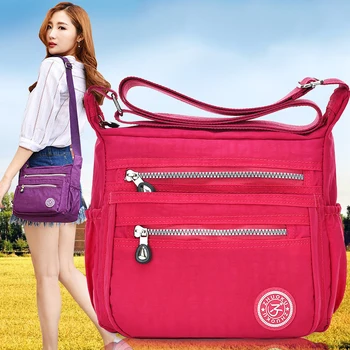 2019 New Nylon Women Messenger Bags Small Purse Shoulder Bag Female Crossbody Bags Handbags High Quality Bolsa Tote Beach Flap
2019 New Nylon Women Messenger Bags Small Purse Shoulder Bag Female Crossbody Bags Handbags High Quality Bolsa Tote Beach Flap