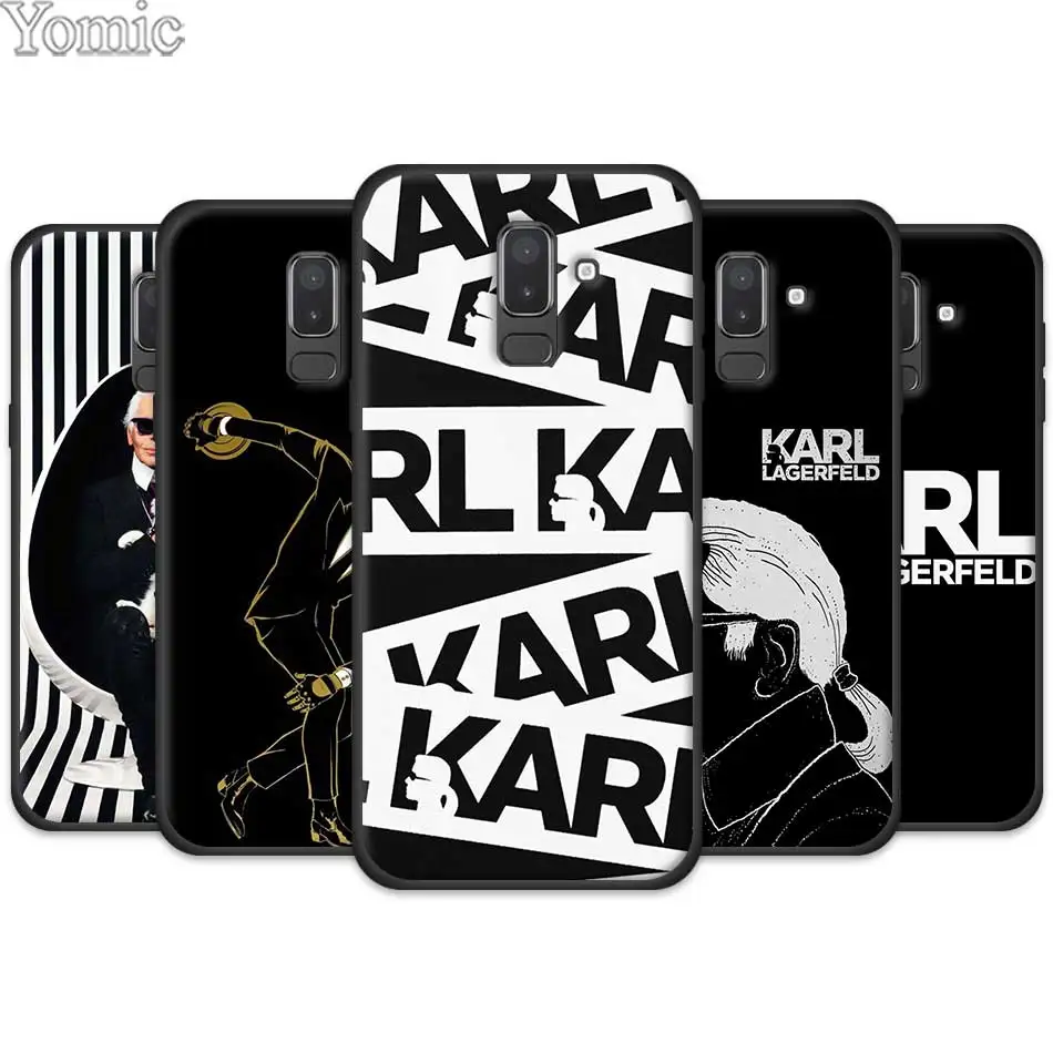 Karl Lagerfeld Black Case Cover for Samsung Galaxy J4 J6 J8 Plus 2018 J4Plus J6Plus J4+ J6+ Silicone Soft TPU Phone Cases Coque
Karl Lagerfeld Black Case Cover for Samsung Galaxy J4 J6 J8 Plus 2018 J4Plus J6Plus J4+ J6+ Silicone Soft TPU Phone Cases Coque
