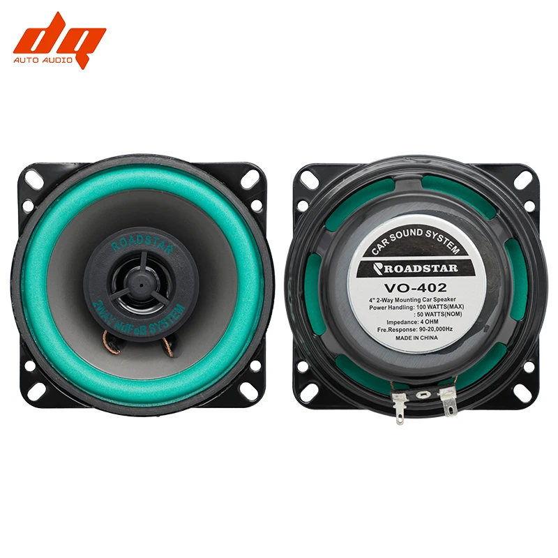 2pcs 4Inch 100W Car HiFi Coaxial Speaker Vehicle Door Auto Audio Music Stereo Full Range Frequency Speakers for Cars
2pcs 4Inch 100W Car HiFi Coaxial Speaker Vehicle Door Auto Audio Music Stereo Full Range Frequency Speakers for Cars