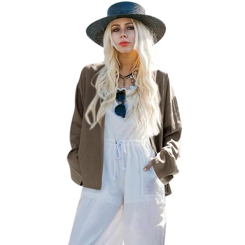NEW-Autumn Casual Blouses Tops Outerwear Knitted Cardigan Coat Cotton Linen Coat For Women Long Sleeve Mini Coat Coat For Wome
NEW-Autumn Casual Blouses Tops Outerwear Knitted Cardigan Coat Cotton Linen Coat For Women Long Sleeve Mini Coat Coat For Wome