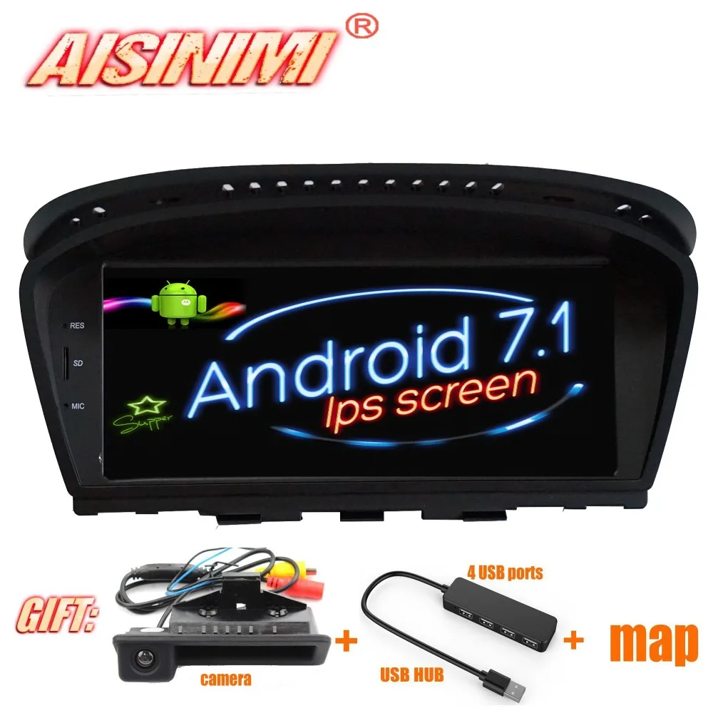 AISINIMI Android 9.0 PX6 Car Dvd Navi Player FOR BMW 3 Series BMW 5 Series E60 E61 E63 E64 E90 E91 E92 stereo monitor all in one
AISINIMI Android 9.0 PX6 Car Dvd Navi Player FOR BMW 3 Series BMW 5 Series E60 E61 E63 E64 E90 E91 E92 stereo monitor all in one