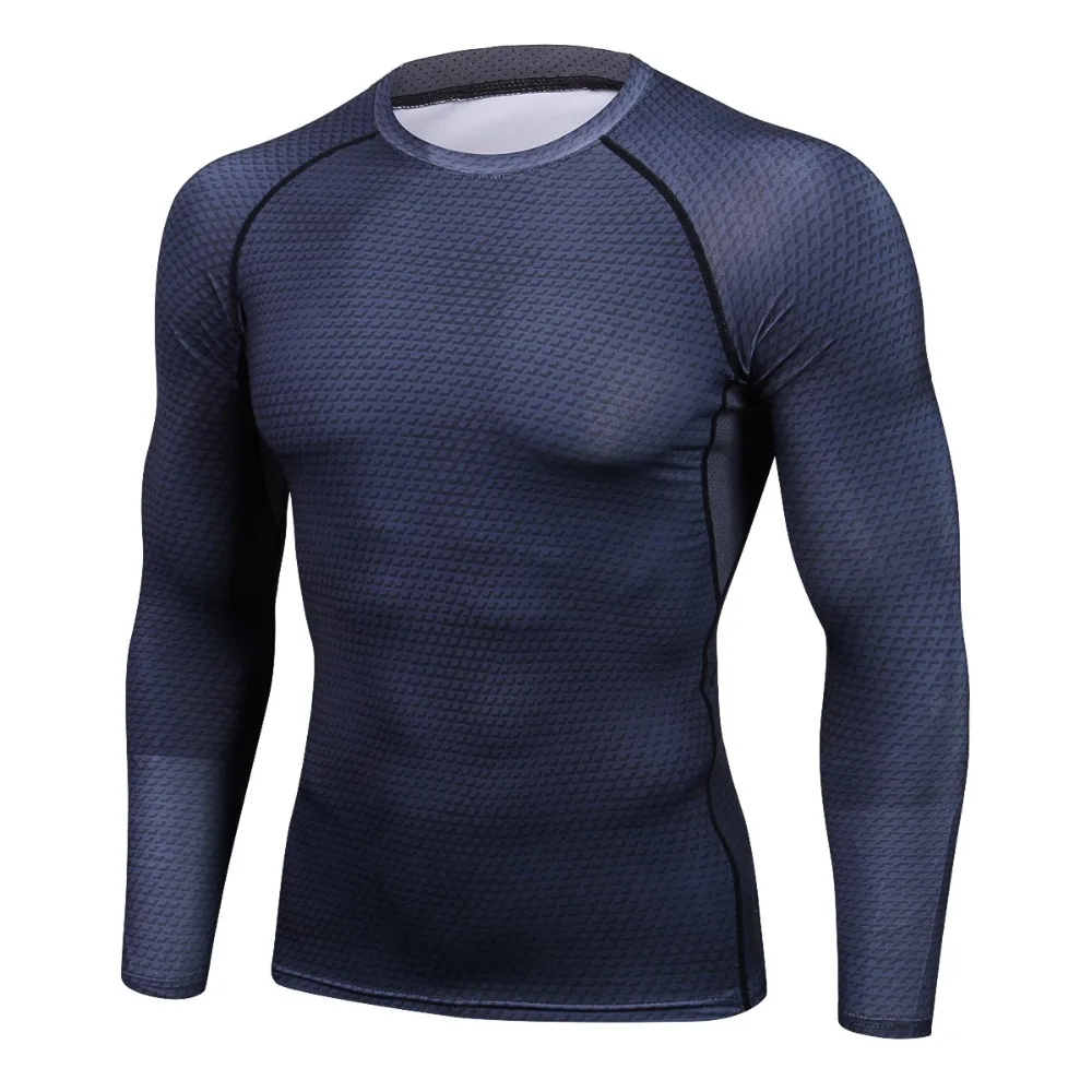 2018 Quick Dry Slim Fit Tees Men Printed T-Shirts Compression Shirt Tops Bodybuilding Fitness O-Neck Long Sleeve Male T Shirt
2018 Quick Dry Slim Fit Tees Men Printed T-Shirts Compression Shirt Tops Bodybuilding Fitness O-Neck Long Sleeve Male T Shirt