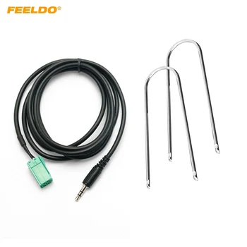 FEELDO 1Set Aux-In Input 3.5mm Adapter & Radio With Removal Keys For Renault/Clio/Megane/Laguna For MP3/iPod/iPhone #CT1731
FEELDO 1Set Aux-In Input 3.5mm Adapter & Radio With Removal Keys For Renault/Clio/Megane/Laguna For MP3/iPod/iPhone #CT1731
