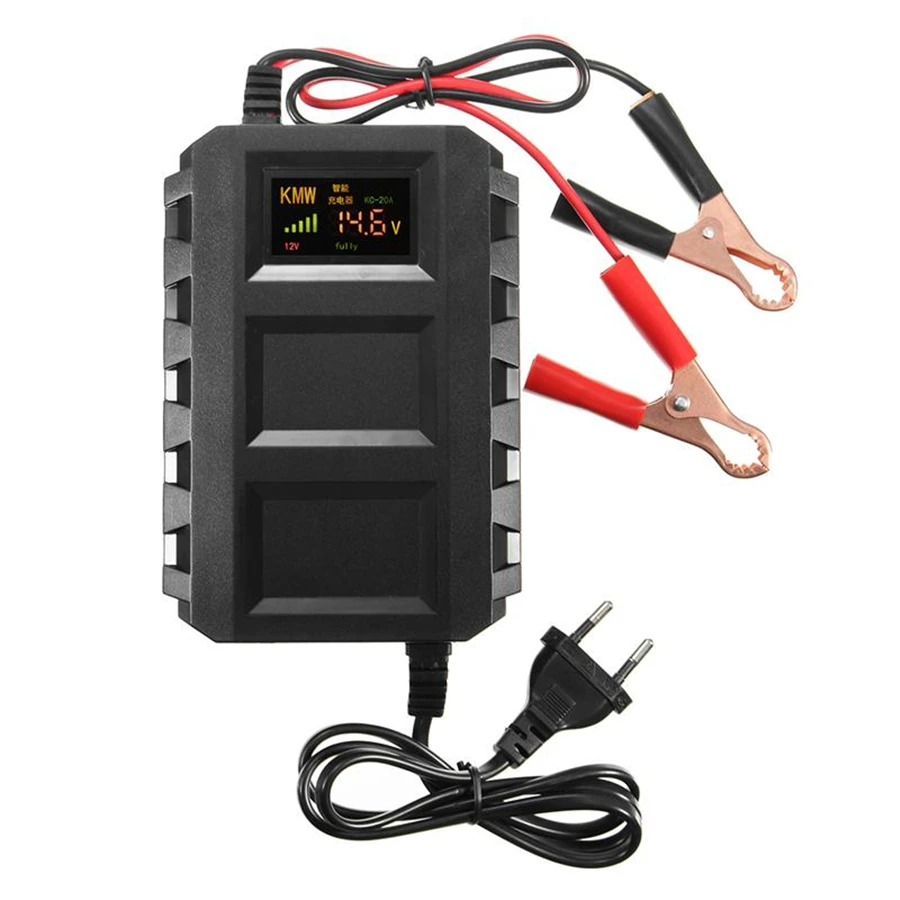Universal Intelligent 12V 20A Automobile Battery Lead Acid Battery Charger Car Motorcycle EU Plug
Universal Intelligent 12V 20A Automobile Battery Lead Acid Battery Charger Car Motorcycle EU Plug