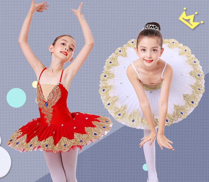 Professional Ballet Tutu The little girl Swan Lake Costume White Red Blue Ballet Dress for Children Pancake Tutu Girls Dancewear
Professional Ballet Tutu The little girl Swan Lake Costume White Red Blue Ballet Dress for Children Pancake Tutu Girls Dancewear