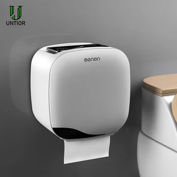 UNTIOR Waterproof Toilet Paper Holder Wall Mounted Tissue Box Double Layer Portable Toilet Paper Holders for Kitchen Bathroom
UNTIOR Waterproof Toilet Paper Holder Wall Mounted Tissue Box Double Layer Portable Toilet Paper Holders for Kitchen Bathroom