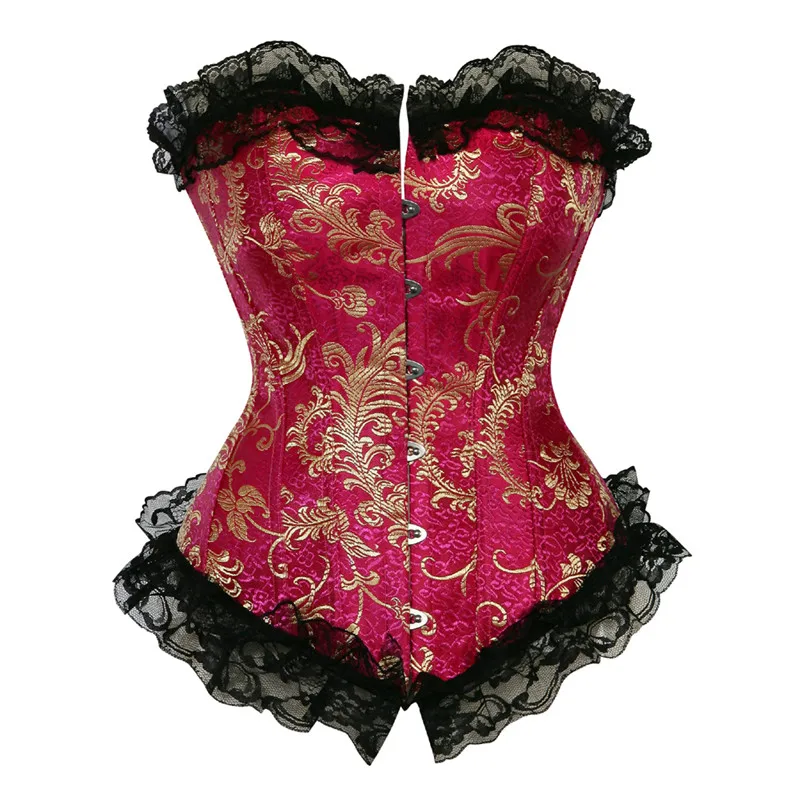 Caudatus Red Lace Corset With Bow Ruffle For Women Plus Size Waist Corset Blue Corset And Bustier Outwear Overbust Top Vintage
Caudatus Red Lace Corset With Bow Ruffle For Women Plus Size Waist Corset Blue Corset And Bustier Outwear Overbust Top Vintage