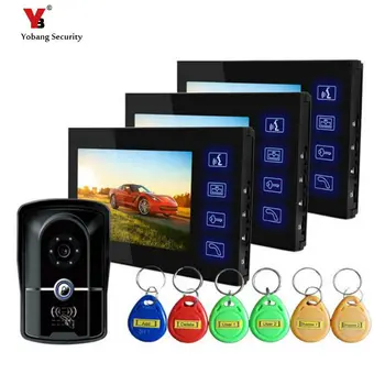 Yobang Security 7inch LCD Video Kit Video Door Bell Phone Intercom System Night Vision Color Camera
Yobang Security 7inch LCD Video Kit Video Door Bell Phone Intercom System Night Vision Color Camera