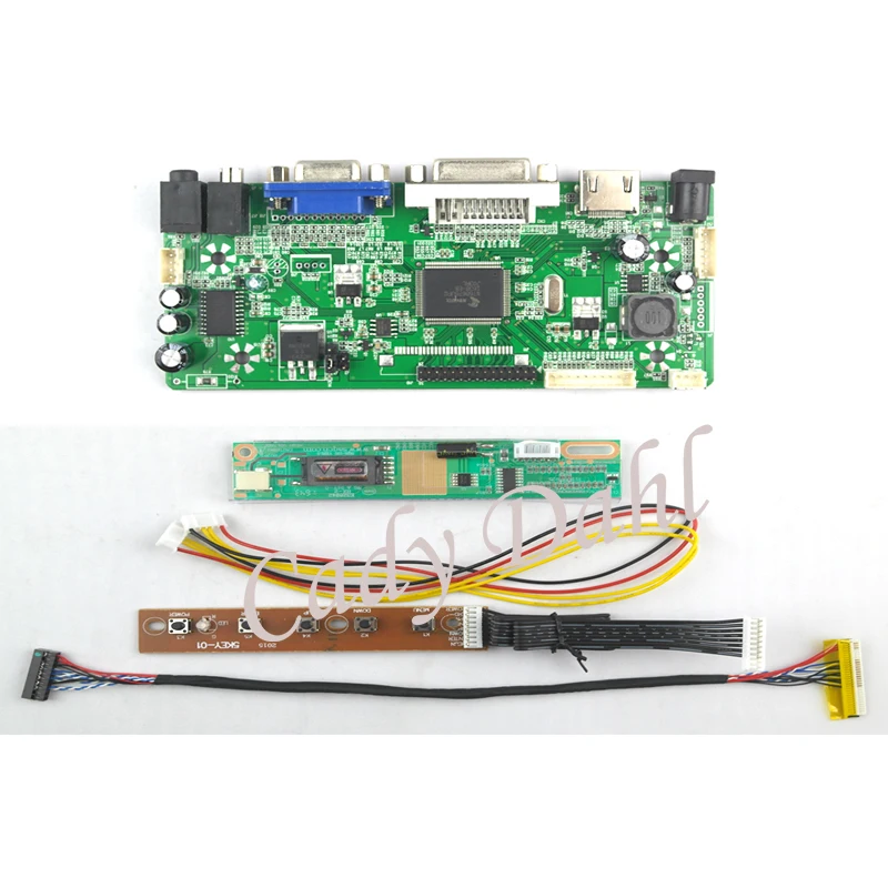 HDMI+DVI+VGA+Audio LCD Controller Board Module kits For B154EW01 LP154W01 LTN154X3 LTN154AT07 1280x800 LCD Panel Matrix Display
HDMI+DVI+VGA+Audio LCD Controller Board Module kits For B154EW01 LP154W01 LTN154X3 LTN154AT07 1280x800 LCD Panel Matrix Display