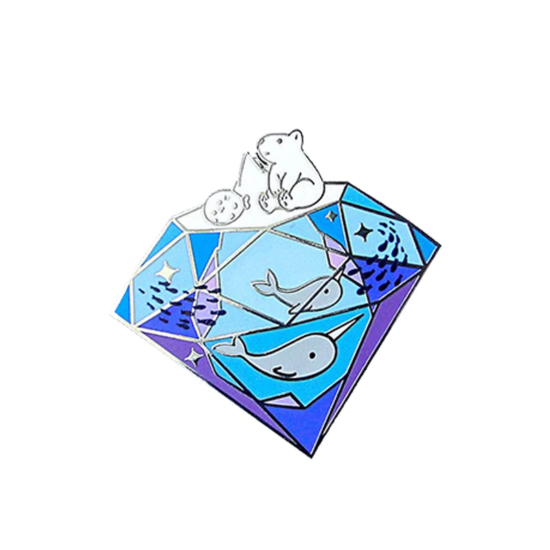 Terrarium landscape badge gorgeous protect environment pin polar bear whales sea world brooch great collection
Terrarium landscape badge gorgeous protect environment pin polar bear whales sea world brooch great collection