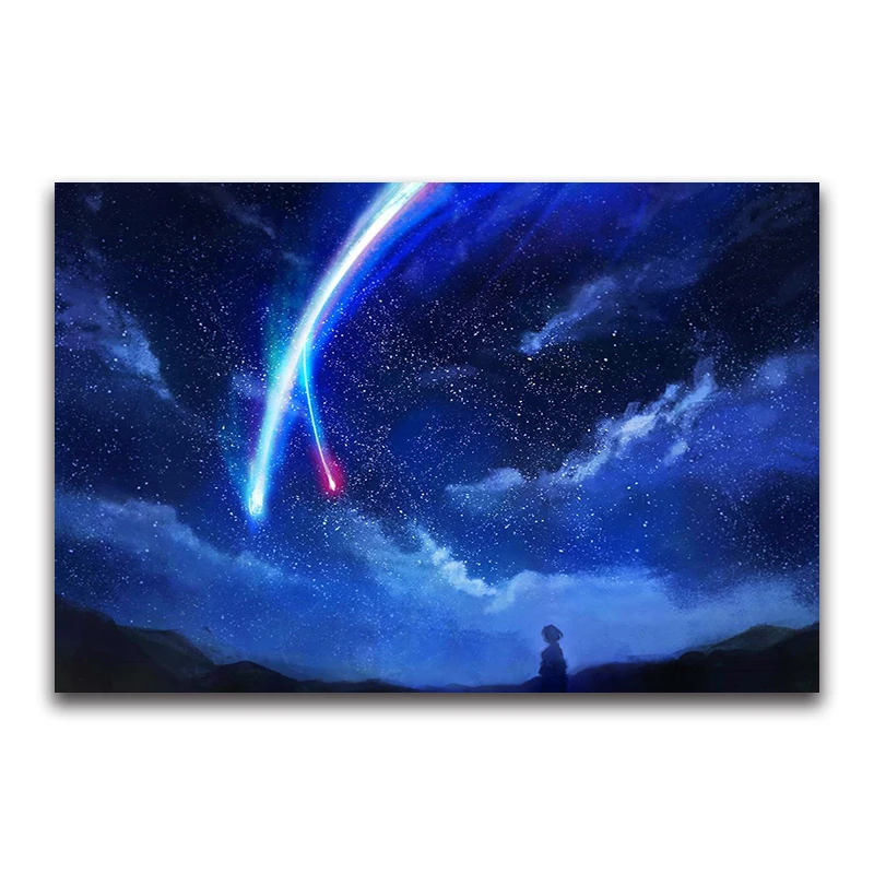 Anime star sky Full square Diamond embroidery Cartoon 5d DIY Diamond painting Cross stitch night Galaxy Diamond mosaic fantasy
