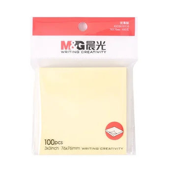 MG Stationery Office Supplies 3X3inch Youshi 100 pages post-note sticker memo pad
MG Stationery Office Supplies 3X3inch Youshi 100 pages post-note sticker memo pad