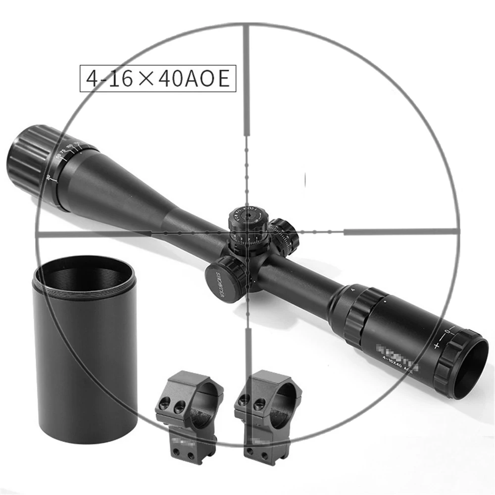Shooter Tactical ST 4-16x40AOE Rifle Scope With Light For Outdoor Hunting Shooting OS1-0348
Shooter Tactical ST 4-16x40AOE Rifle Scope With Light For Outdoor Hunting Shooting OS1-0348