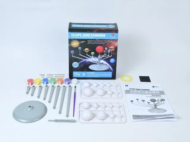 Education toys Grow up & learning Solar System Planetarium puzzle toy Assemble, paint and learn Teaching props Develop knowledge
Education toys Grow up & learning Solar System Planetarium puzzle toy Assemble, paint and learn Teaching props Develop knowledge