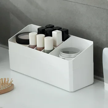 Coloffice 1PC Japanese Style Stationery Holder Simple Multi-Layer Grid Storage Box Desktop Finishing Box Plastic Skin Care Rack
Coloffice 1PC Japanese Style Stationery Holder Simple Multi-Layer Grid Storage Box Desktop Finishing Box Plastic Skin Care Rack