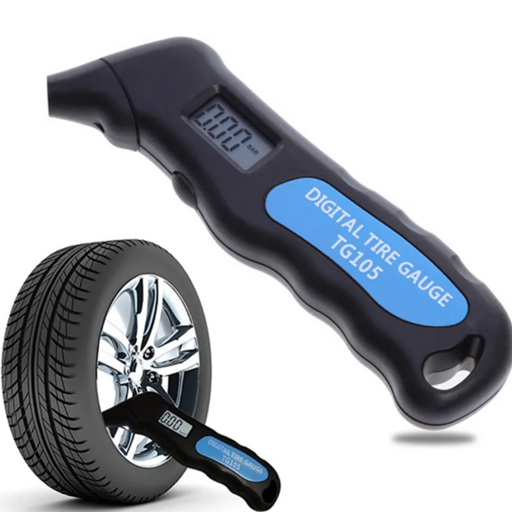 Digital Car Tire TG105 Digital Tire Pressure Gauge Meter Manometer Barometers Tester Digital LCD Tyre Air for Auto Car Tools
Digital Car Tire TG105 Digital Tire Pressure Gauge Meter Manometer Barometers Tester Digital LCD Tyre Air for Auto Car Tools