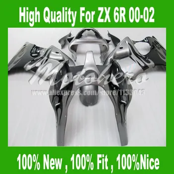 MTHNINJA ZX 6R 00 02 fairing For KAWASAKI Ninja ZX 6R 2000 2002 ZX-6R 2000-2002 ZX 6R 00 01 02 Fairing kits silver black flame
MTHNINJA ZX 6R 00 02 fairing For KAWASAKI Ninja ZX 6R 2000 2002 ZX-6R 2000-2002 ZX 6R 00 01 02 Fairing kits silver black flame