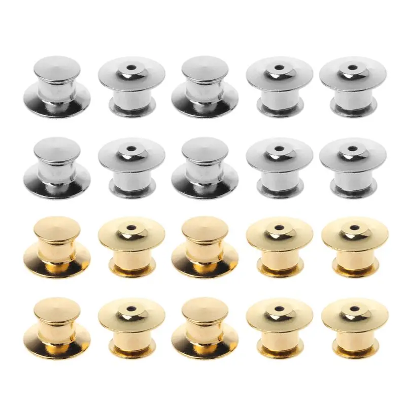 10Pcs Metal Pins Keepers Safety Anti-lost Back Locking Clasp Jewelry Replacement
10Pcs Metal Pins Keepers Safety Anti-lost Back Locking Clasp Jewelry Replacement