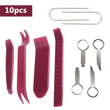 10in1 Car Trim Removal Tool Auto Panel Door Dash Audio Repair Plastic Pry Kit Set Radio Navigator Remover Tools
10in1 Car Trim Removal Tool Auto Panel Door Dash Audio Repair Plastic Pry Kit Set Radio Navigator Remover Tools