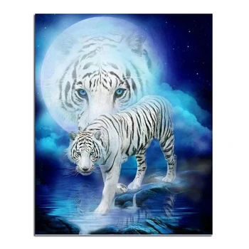 White Tiger 60x75cm New 100% Full Area Highlight Diamond Needlework Diy Diamond Painting Kit 3D Diamond Cross Stitch Embroidery
White Tiger 60x75cm New 100% Full Area Highlight Diamond Needlework Diy Diamond Painting Kit 3D Diamond Cross Stitch Embroidery