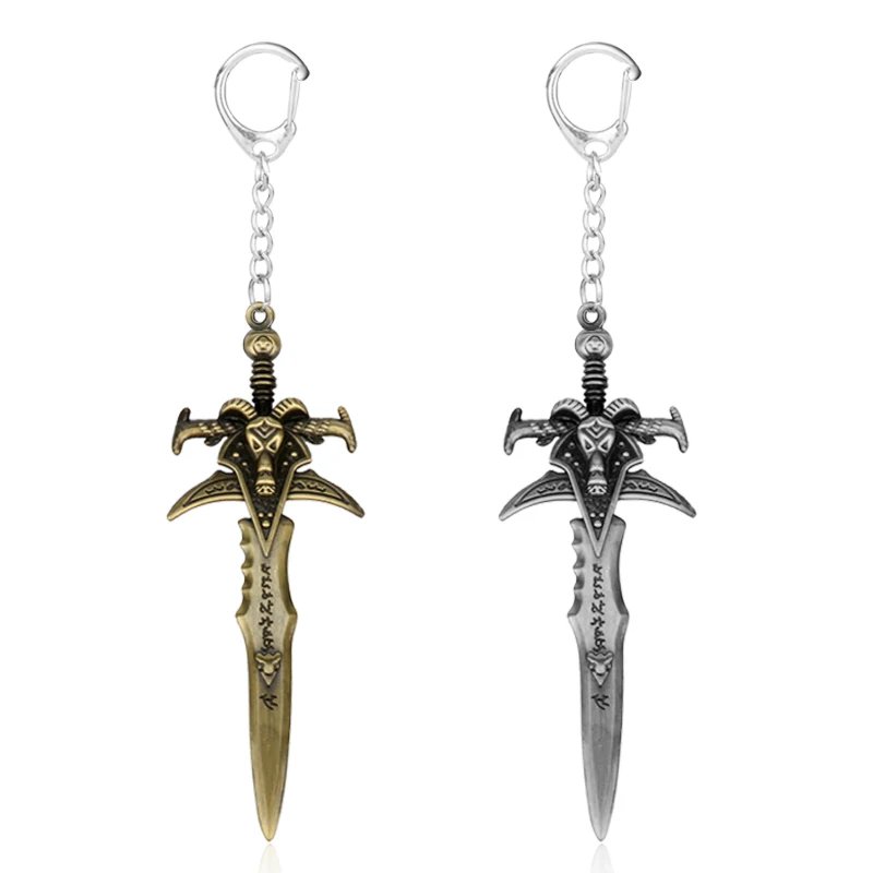 dongsheng WOW Frostmourne Key Chain Key Ring World of Warcraft Llavero Chaveiro Keyring Key Holder Keychain Chaveiro Llavero
dongsheng WOW Frostmourne Key Chain Key Ring World of Warcraft Llavero Chaveiro Keyring Key Holder Keychain Chaveiro Llavero