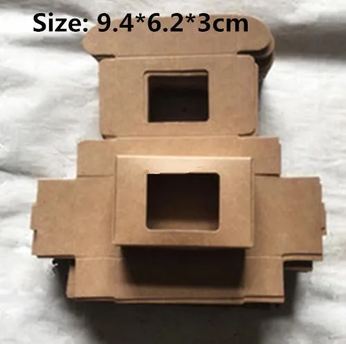50pcs/lot-9.4*6.2*3cm Brown kraft Paper Box party Gift Packing with Window Handmade Soap wedding favor
50pcs/lot-9.4*6.2*3cm Brown kraft Paper Box party Gift Packing with Window Handmade Soap wedding favor