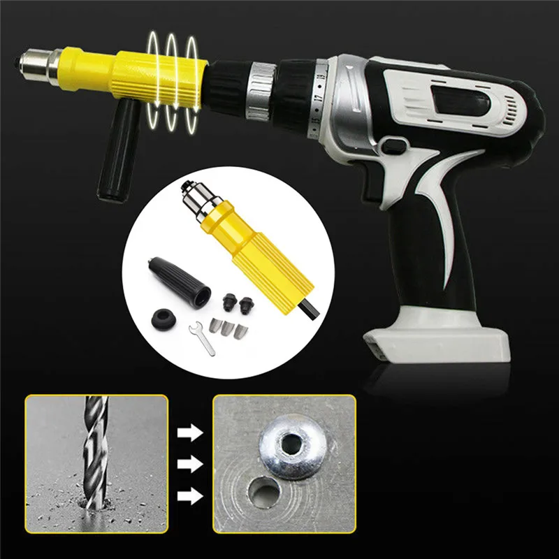 Electric Rivet Nut Cordless Riveting Drill Adaptor Riveting gun machine Tool Insert Nut Tool conversion head accessories ^
Electric Rivet Nut Cordless Riveting Drill Adaptor Riveting gun machine Tool Insert Nut Tool conversion head accessories ^