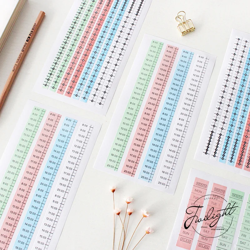 3 Sheets/lot Monthly Weekly Schedule Diy Decorative Stickers Scrapbooking Diary Album Decor Stick Label Paper Product
3 Sheets/lot Monthly Weekly Schedule Diy Decorative Stickers Scrapbooking Diary Album Decor Stick Label Paper Product