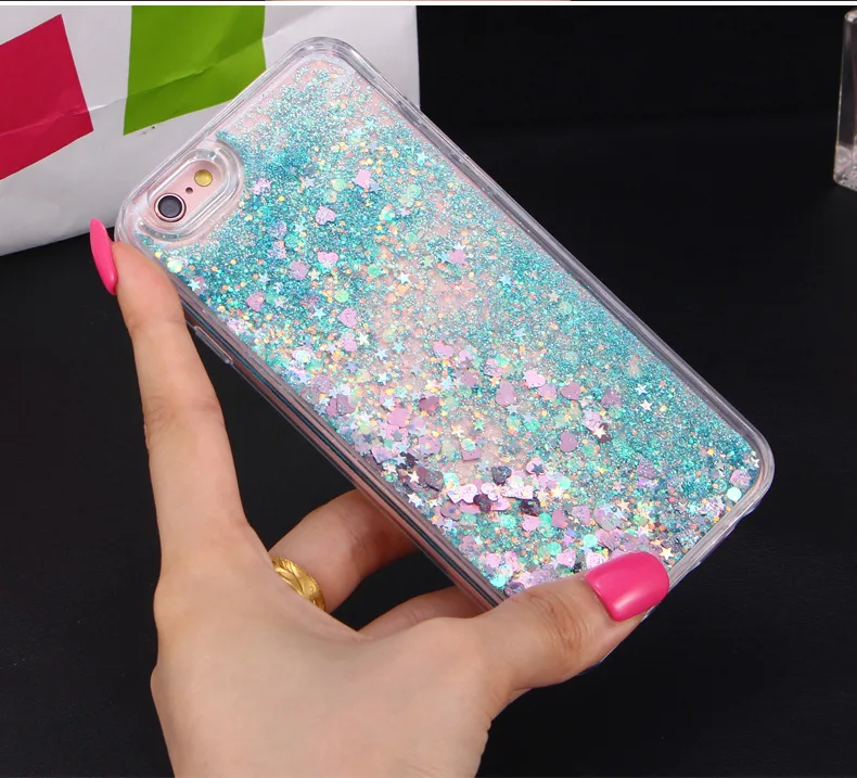 Star Quicksand Phone Shell For iPhone 6 6s 6P 6sP 7 7P 8 8P X Glitter Powder Sequin Liquid Anti-fall Silicone Phone Case Cover
Star Quicksand Phone Shell For iPhone 6 6s 6P 6sP 7 7P 8 8P X Glitter Powder Sequin Liquid Anti-fall Silicone Phone Case Cover