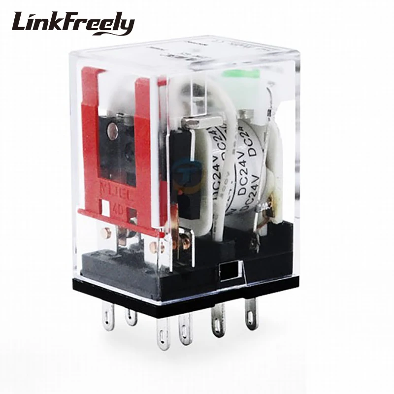 YJ2N-GS Miniature Electromagnetic Contact Relay 2-Way 8Pins 12VDC 24VDC 110VAC 220VAC Relay Replacement of MY2NJ HH52P JZX-2Z
YJ2N-GS Miniature Electromagnetic Contact Relay 2-Way 8Pins 12VDC 24VDC 110VAC 220VAC Relay Replacement of MY2NJ HH52P JZX-2Z