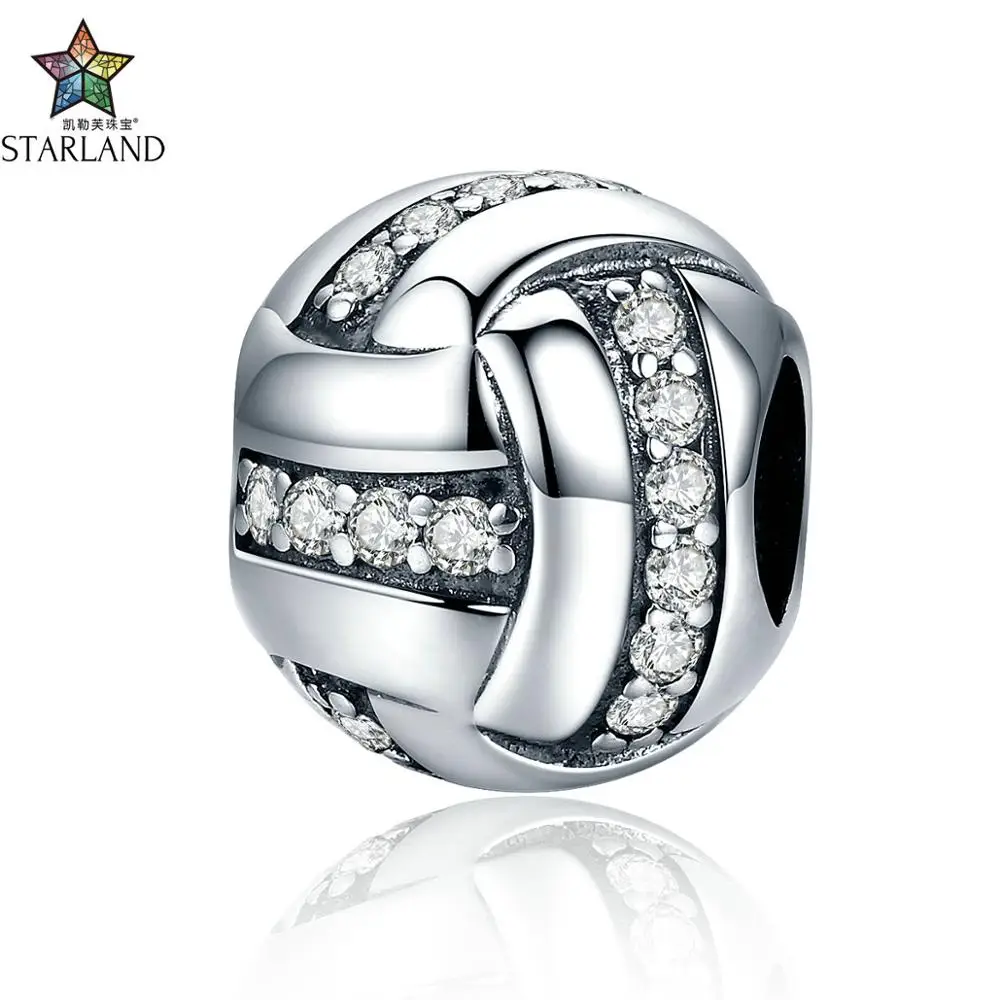 XINHUI High Quality Genuine 925 Sterling Silver Glittering Ribbon Ball Shape Beads fit Charm Bracelets for Women Jewelry
XINHUI High Quality Genuine 925 Sterling Silver Glittering Ribbon Ball Shape Beads fit Charm Bracelets for Women Jewelry