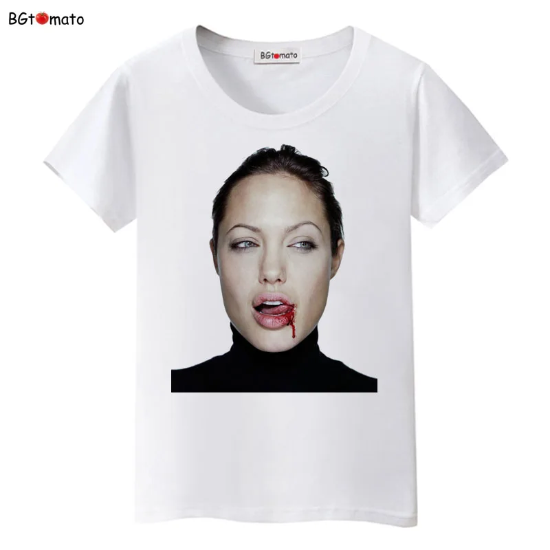 

Famous stars popular fashion shirts woman new styles creative trends shirts Brand Good quality casual tops tees
