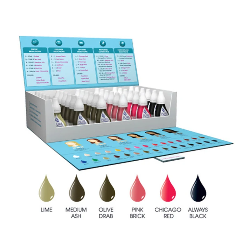 Original USA Biotouch Pure Micropigment Permanent Makeup Tattoo Inks Eyebrow Eyeliner Lip Pigment Pigment Get Pure Confidence
Original USA Biotouch Pure Micropigment Permanent Makeup Tattoo Inks Eyebrow Eyeliner Lip Pigment Pigment Get Pure Confidence