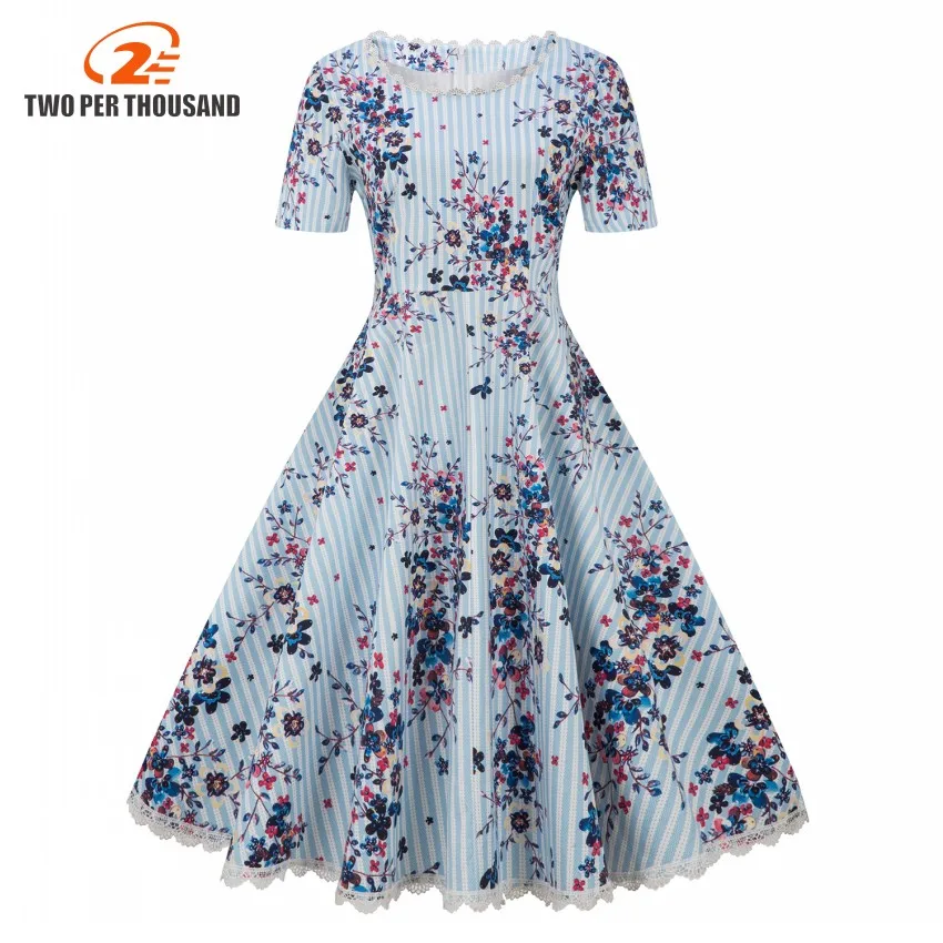 2018 New Summer Women Short Sleeve Dress Floral Flowers Stripe Printing O-Neck Elegant Femme Party Dresses 3XL 4XL Plus Size
2018 New Summer Women Short Sleeve Dress Floral Flowers Stripe Printing O-Neck Elegant Femme Party Dresses 3XL 4XL Plus Size