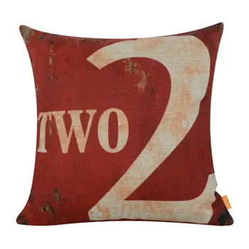LINKWELL 18x18" Vintage Dark Red Number Two Figure Burlap Sofa Cushion Cover Couch Throw Pillowcase for Living Room Shabby Chic
LINKWELL 18x18" Vintage Dark Red Number Two Figure Burlap Sofa Cushion Cover Couch Throw Pillowcase for Living Room Shabby Chic