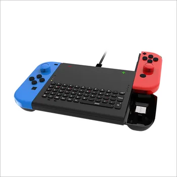 Wireless Game Message Keyboard Chatpad for Nintend Switch NS NX Joy Con With 2.4G Revceiver & USB Rechargable Handheld keypad
Wireless Game Message Keyboard Chatpad for Nintend Switch NS NX Joy Con With 2.4G Revceiver & USB Rechargable Handheld keypad