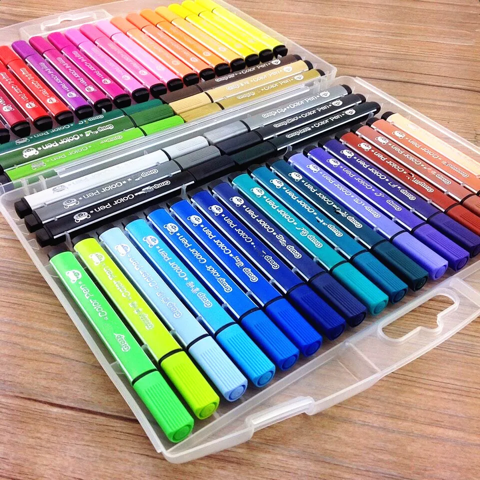 Color pen art marker drawing set colors children watercolor pen safe non-toxic water washing graffiti health and environmental
Color pen art marker drawing set colors children watercolor pen safe non-toxic water washing graffiti health and environmental