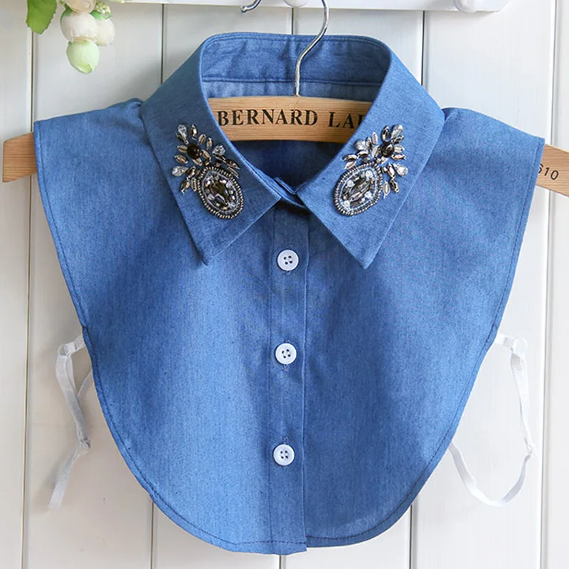 Original Cowboy Female Korean Bead Floral Shirt accessories Half saving vest fake collar shirt female cotton nail bead Vintage
Original Cowboy Female Korean Bead Floral Shirt accessories Half saving vest fake collar shirt female cotton nail bead Vintage