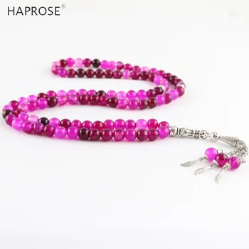 100% Natural agate Prayer bracelets Islamic Muslim tasbih Allah Rosary agate tesbih bracelets 99 beads 6-10mm free shipping
100% Natural agate Prayer bracelets Islamic Muslim tasbih Allah Rosary agate tesbih bracelets 99 beads 6-10mm free shipping
