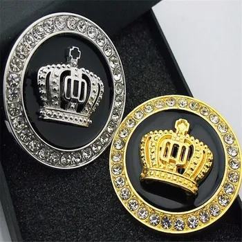 New Metal Royal Crown Gold And Good Quality Metal Autolobiles Exterior Sticker Silver Luxury VIP Emblem Car Badge Decal Sticker
New Metal Royal Crown Gold And Good Quality Metal Autolobiles Exterior Sticker Silver Luxury VIP Emblem Car Badge Decal Sticker