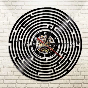 The World Mystik Maze Vinyl LP Wall CLock Abstract Labyrinth Vintage Design Illuminated Watch Night Light Lamp Reloj De Pared
The World Mystik Maze Vinyl LP Wall CLock Abstract Labyrinth Vintage Design Illuminated Watch Night Light Lamp Reloj De Pared
